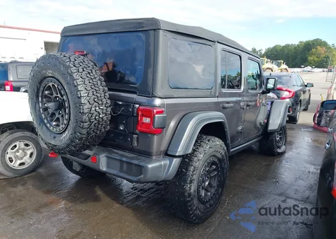 2021 Jeep Wrangler Unlimited Rubicon 4X4 z USA, uszkodzony, nr VIN 1C4JJXFGXMW841826